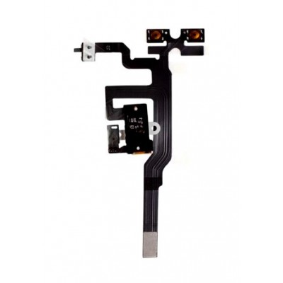 Flex Cable For Apple Iphone 4s Black - Maxbhi Com