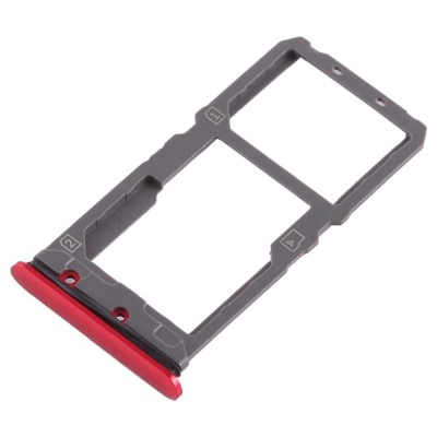 Sim Card Holder Tray For Vivo X21 Red - Maxbhi Com
