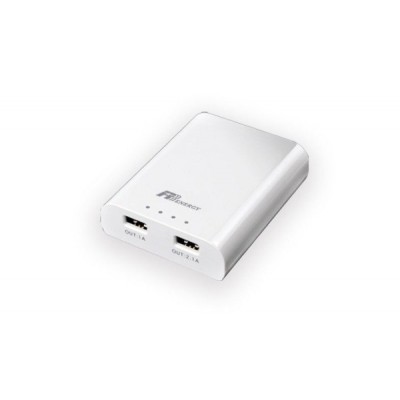 5200mAh Power Bank Portable Charger For Asus Memo Pad HD7 16 GB (microUSB)