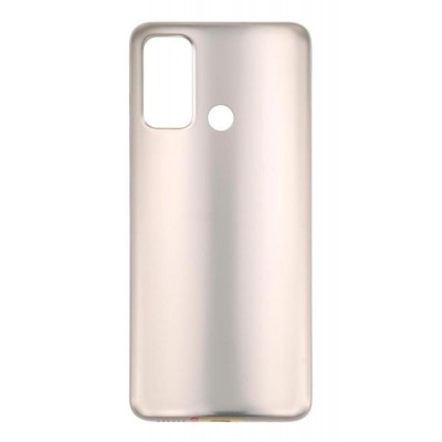 Back Panel Cover For Motorola Moto G60 White - Maxbhi Com