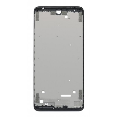 Lcd Frame Middle Chassis For Motorola Moto G60 Black By - Maxbhi Com