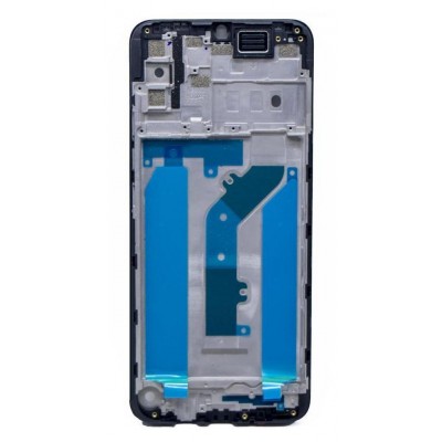 Lcd Frame Middle Chassis For Tecno Spark 6 Air Black By - Maxbhi Com