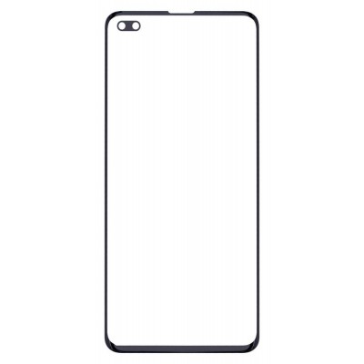 Replacement Front Glass For Samsung Galaxy S10 Plus Black By - Maxbhi Com