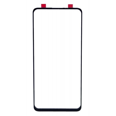 Replacement Front Glass For Vivo Z1 Pro Black By - Maxbhi Com