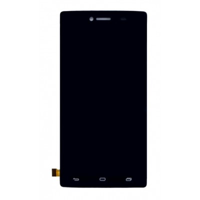 Lcd With Touch Screen For Panasonic Eluga Turbo Black By - Maxbhi Com