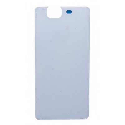 Back Panel Cover For Micromax A350 Canvas Knight White - Maxbhi Com