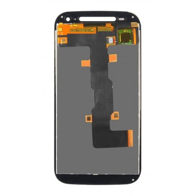 Lcd With Touch Screen For Moto E 2nd Gen 3g Black By - Maxbhi Com
