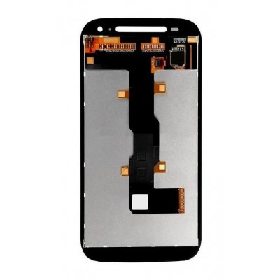 Lcd With Touch Screen For Moto E 2nd Gen 3g White By - Maxbhi Com
