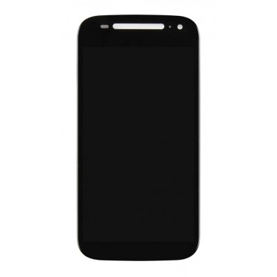 Lcd With Touch Screen For Moto E 2nd Gen 4g Black By - Maxbhi Com