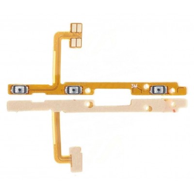 Power Button Flex Cable For Xiaomi Redmi Note 9 5g On Off Flex Pcb By - Maxbhi Com