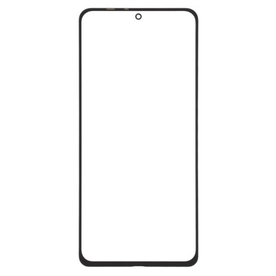 Replacement Front Glass For Xiaomi Redmi K40 Pro Black By - Maxbhi Com