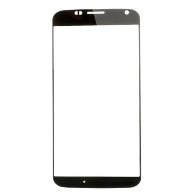 Replacement Front Glass For Motorola Moto X Black By - Maxbhi Com