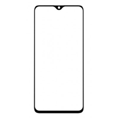 Replacement Front Glass For Realme 3 Pro Black By - Maxbhi Com