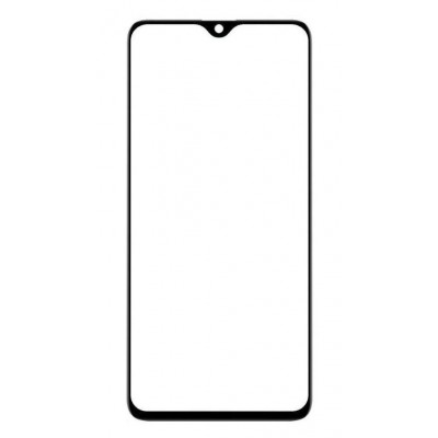 Replacement Front Glass For Realme 3 Pro Grey By - Maxbhi Com