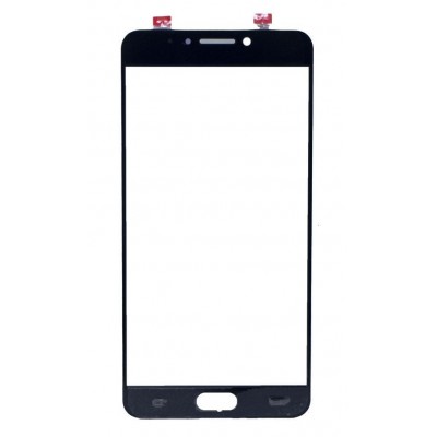 Replacement Front Glass For Samsung Galaxy C7 Pro Blue By - Maxbhi Com