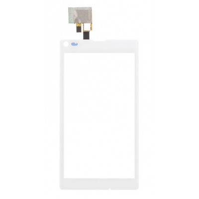 Touch Screen Digitizer For Sony Xperia L White By - Maxbhi Com