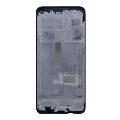 Lcd Frame Middle Chassis For Realme 7 Black By - Maxbhi Com