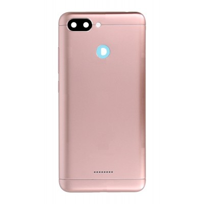 Back Panel Cover For Xiaomi Redmi 6 Rose Gold - Maxbhi Com