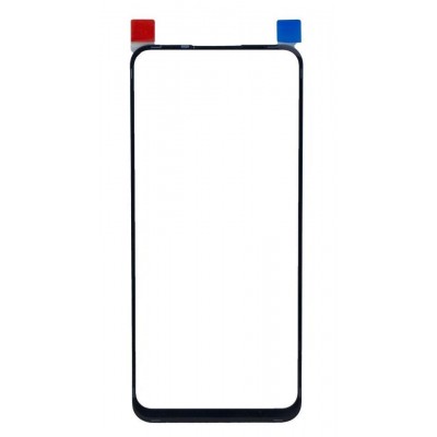 Replacement Front Glass For Realme 8i White By - Maxbhi Com