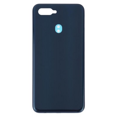 Back Panel Cover For Oppo A7 Black - Maxbhi Com