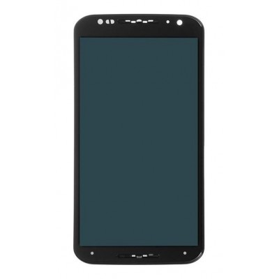 Lcd With Touch Screen For Motorola Moto X 2014 Black By - Maxbhi Com