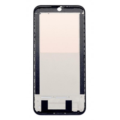 Lcd Frame Middle Chassis For Motorola Moto E6s Black By - Maxbhi Com