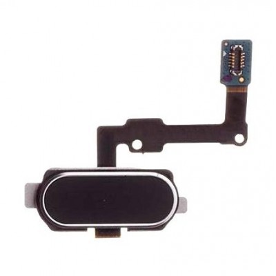 Fingerprint Sensor Flex Cable For Samsung Galaxy J7 Prime Black By - Maxbhi Com
