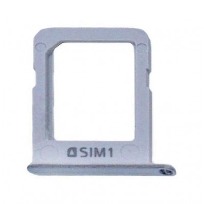 Sim Card Holder Tray For Samsung E700m With Dual Sim Black - Maxbhi Com