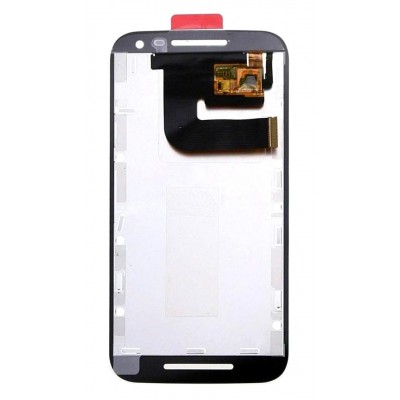 Lcd With Touch Screen For Motorola Moto G Turbo Edition Black By - Maxbhi Com