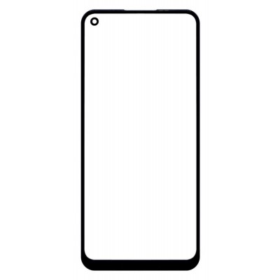 Replacement Front Glass For Oneplus Nord N100 Black By - Maxbhi Com