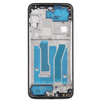 Lcd Frame Middle Chassis For Motorola Moto G8 Plus Black By - Maxbhi Com