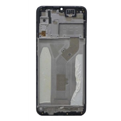 Lcd Frame Middle Chassis For Infinix Hot 10 Play Black By - Maxbhi Com