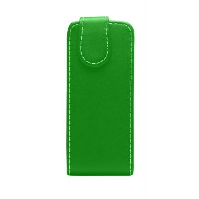 Flip Cover For Lava A5 Lf5000 Green By - Maxbhi Com