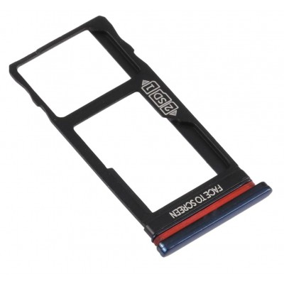 Sim Card Holder Tray For Motorola One Vision Black - Maxbhi Com