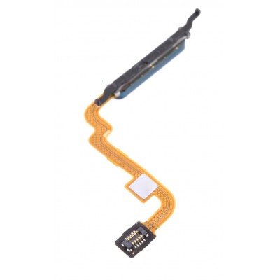 Fingerprint Sensor Flex Cable For Xiaomi Redmi Note 10s Blue By - Maxbhi Com