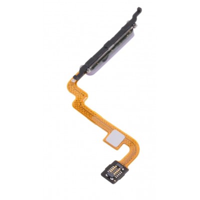 Fingerprint Sensor Flex Cable For Xiaomi Redmi Note 10s White By - Maxbhi Com