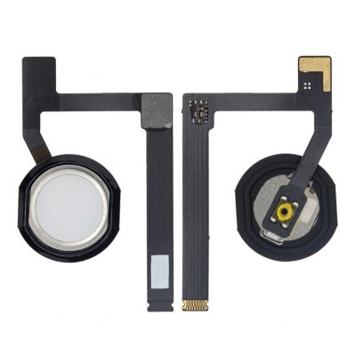 Home Button Complete for Apple iPad 5 Mini 2019 White - Outer Plastic with Inner Flex