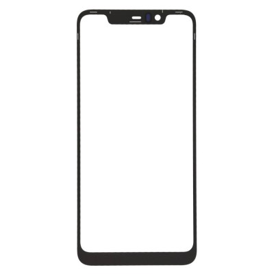 Replacement Front Glass For Nokia 5 1 Plus Nokia X5 Black By - Maxbhi Com