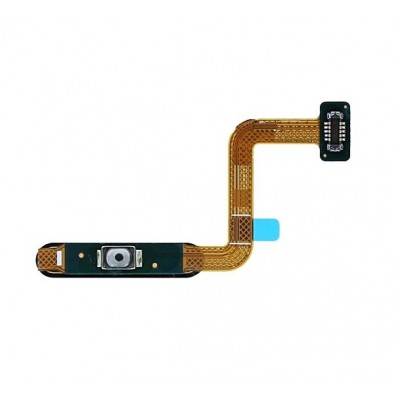Fingerprint Sensor Flex Cable For Samsung Galaxy M32 Black By - Maxbhi Com