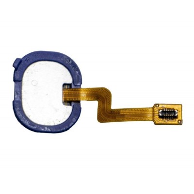 Fingerprint Sensor Flex Cable For Samsung Galaxy A21s Blue By - Maxbhi Com