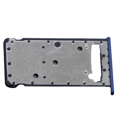 Sim Card Holder Tray For Huawei Y7 Prime Blue - Maxbhi Com