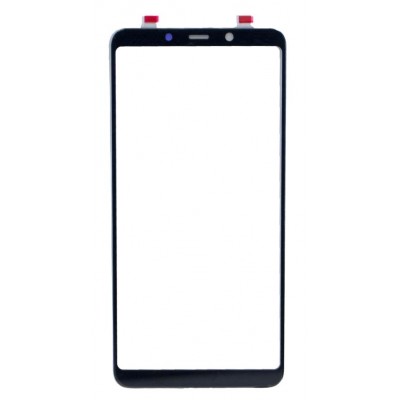 Replacement Front Glass For Nokia 3 1 Plus Black By - Maxbhi Com
