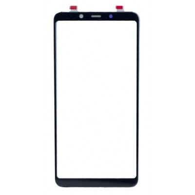 Replacement Front Glass For Nokia 3 1 Plus Black By - Maxbhi Com