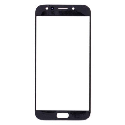 Replacement Front Glass For Samsung Galaxy J7 Pro Black By - Maxbhi Com