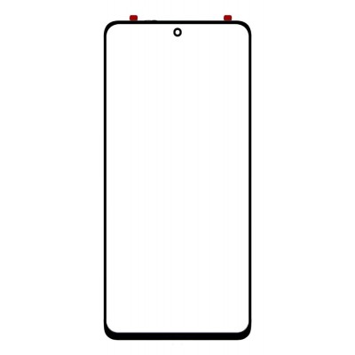 Replacement Front Glass For Xiaomi Mi 10i 5g Sunset By - Maxbhi Com