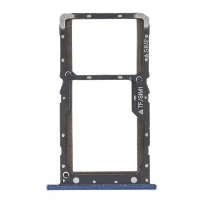 Sim Card Holder Tray For Xiaomi Pocophone F1 Blue - Maxbhi Com