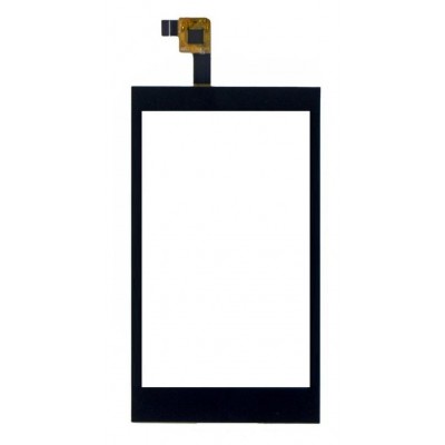 Touch Screen Digitizer For Lava Iris 405 Plus Black By - Maxbhi Com