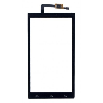 Touch Screen Digitizer For Micromax Canvas Juice 2 Aq5001 Black By - Maxbhi Com