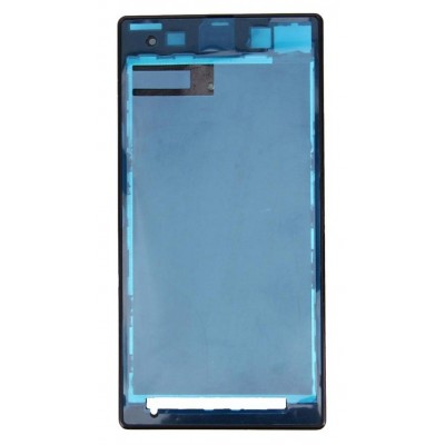 Lcd Frame Middle Chassis For Sony Xperia Z1 C6903 Black By - Maxbhi Com