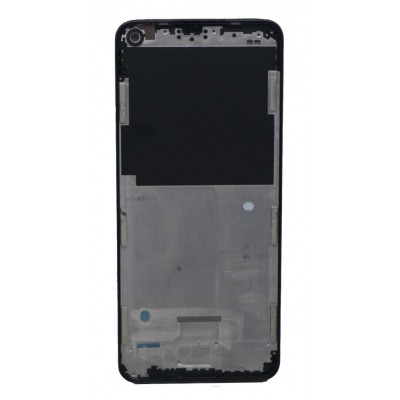 Lcd Frame Middle Chassis For Infinix Hot 10 Black By - Maxbhi Com